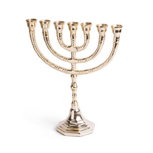 מנורה גימור ניקל 24 ס"מ