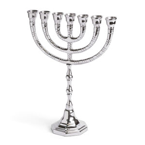 מנורה גימור ניקל 28 ס"מ