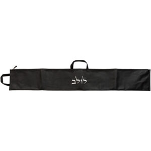 נרתיק מהודר ללולב דמוי עור 116x19 ס"מ