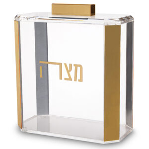 כלי למצה מאקריליק מהודר 22x26 ס"מ