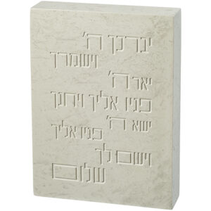 יברכך בלוק פולימר בטון 22X16 ס"מ בטון
